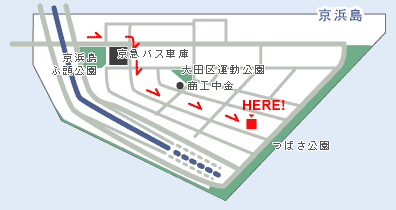 京浜島拡大地図
